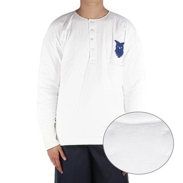메종마르지엘라 남성 OWL 긴팔 티셔츠 (S30GL0039 S23863 101)