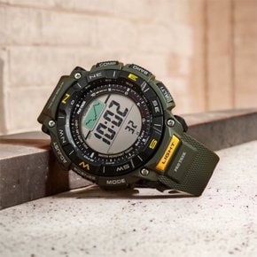 프로트렉 군인 등산 나침반 터프솔라 고도계 전자손목시계