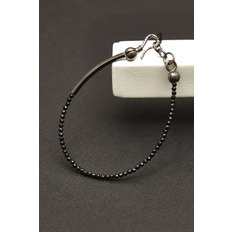 2mm Black Spinel Bracelet - 블랙스피넬