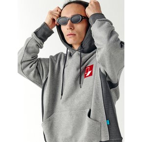 Door`Box Sweat Hoody (Mix-Gray)