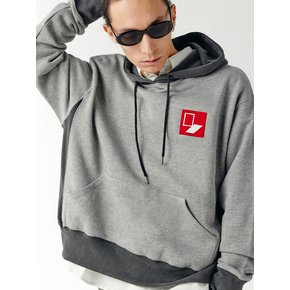 Door`Box Sweat Hoody (Mix-Gray)