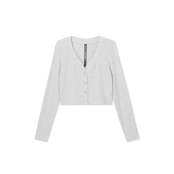 [여성] 포즈 미니 가디건 _ 멜란지 그레이 VR25321037000