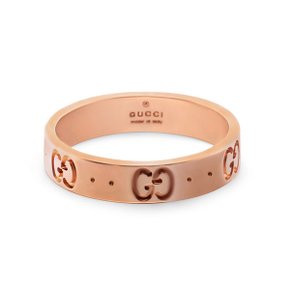 [구찌 GUCCI] YBC152045001 공용 18K 로즈골드 반지