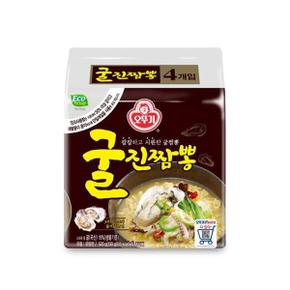 [오뚜기] 굴진짬뽕 멀티(130g x 4) x 8개 / 총 32봉지