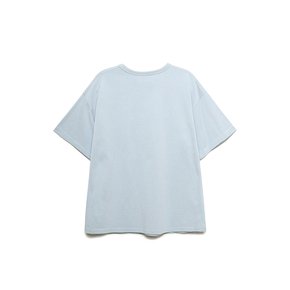 나이스클랍 프린트 포인트 티셔츠 A243PWT607