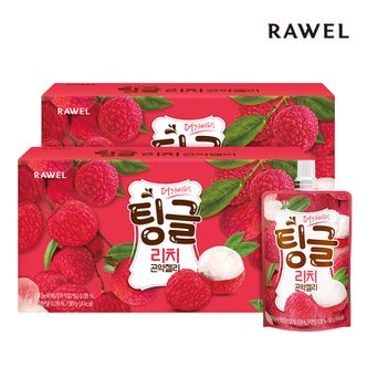 로엘 곤약젤리 리치 2박스 (80g x 28팩)