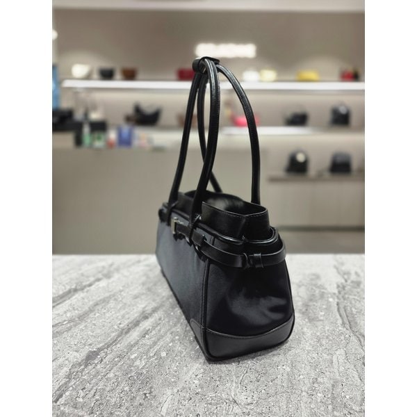 [부산점] 보네나이론(Bonheur Shoulder)숄더백 3 Nylon_RCBSX25165BKX