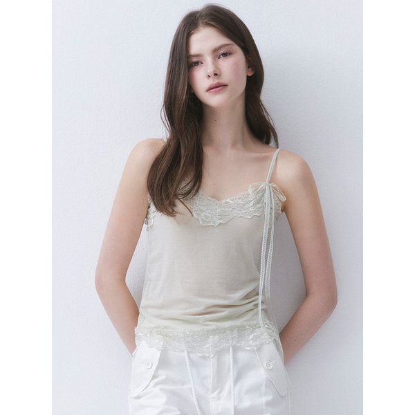 VEIL LACE RIBBON TOP_TT6S209MT