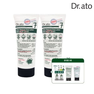 닥터아토 울트라 레스큐 시카 로션 160ml  2입 + 리얼소프트 비누 1입