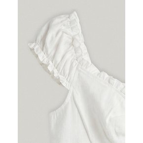 LILI CAP SLEEVE OFF SHOULDER BLOUSE (WHITE)