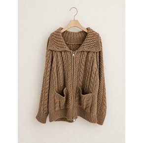 도톰 클래식 집업 가디건_YMSH26FW232