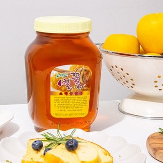 더조은푸드 [더조은] 소백산 사양벌꿀 (야생화향) 2.4kg
