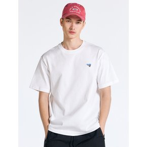 [골라] 남녀공용 SMALL LOGO ESSENTIAL T-SHIRTS [WHITE]