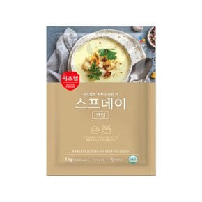 CJ 이츠웰 크림스프 스프데이 1kg x 1개