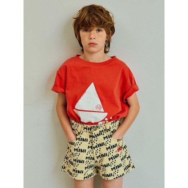 25SS 보트 숏슬리브 티셔츠(RED)