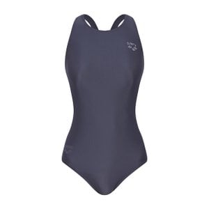 아레나 여성 실내수영복 슬리크 원피스 레이서백 (A3FL1LO01GRY)(브라캡별도)