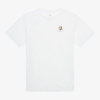 노스페이스 [노스페이스 공식] NT7UR22A 남성 고메 반팔 티셔츠_WHITE