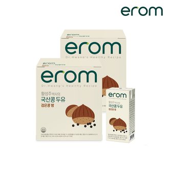  이롬 황성주 박사의 국산콩두유 검은콩 밤 190ml x 32팩