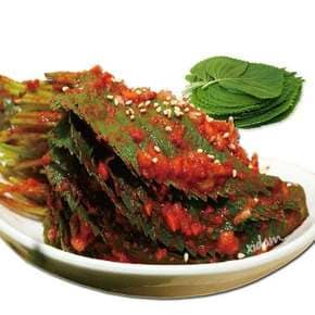전라도 옐로우 새깻잎김치 200g