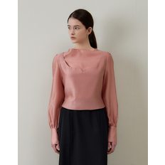 BUSTIER BLOUSE PINK 뷔스티에 블라우스 핑크