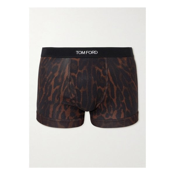 레오파드 스트레치 코튼 박서 브리프 46376663162880563