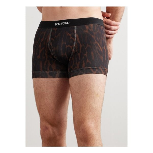 레오파드 스트레치 코튼 박서 브리프 46376663162880563