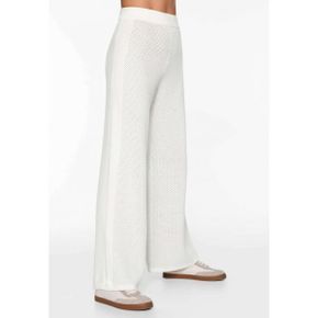 4749178 OYSHO OPENWORK - Trousers white