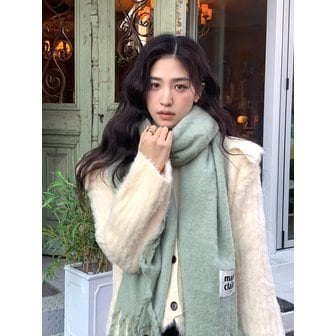 마리끌레르 퍼지 솔리드 머플러(MADDSC02MB)