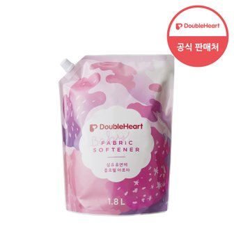 더블하트 유아용 섬유유연제 1800ml 파우치 (플로럴아로마)