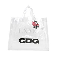 [중고명품] 꼼데가르송 비닐 토트백 CDG PVC 비닐백*