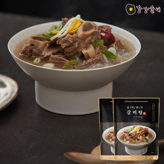 강강술래 갈비명가 갈비탕 by강강술래 1Kg x 2팩