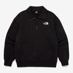 매장정품 노스페이스 THE NORTH FACE 에센셜 하프 집 스웻셔츠 NM5MQ04B_BLK 1576034