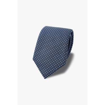 엠포리오아르마니 24 F/W 남성 기하학 자카드 실크 타이(A514351009)
