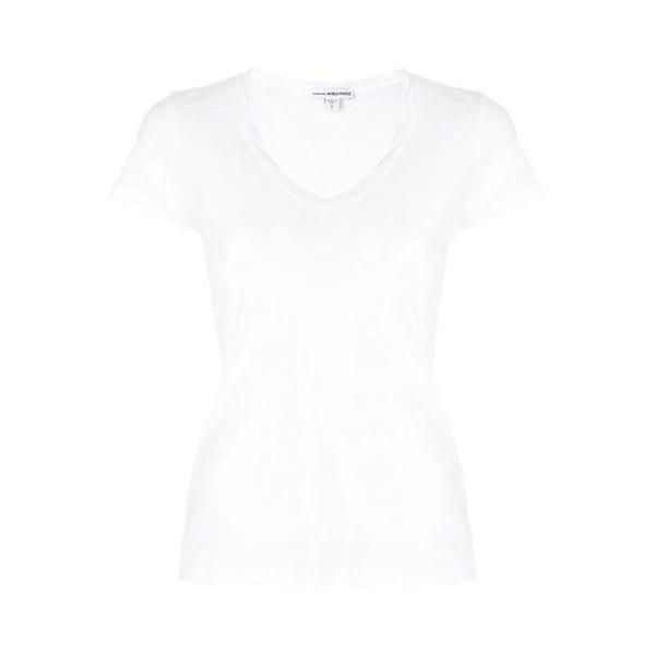 확대된 대표 제임스펄스 반팔 티셔츠 WUA3695WHT White
