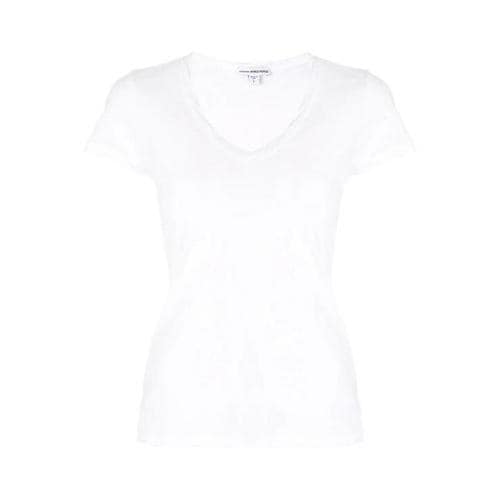 제임스펄스 반팔 티셔츠 WUA3695WHT White