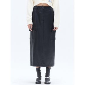 POCKET MAXI SKIRT_BLACK