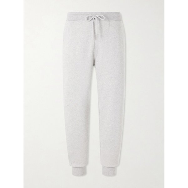 로고 자수 코튼 플렌치 테리 스웨트팬츠 46376663163015918