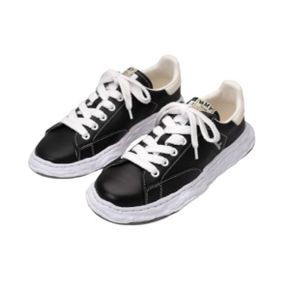 찰스 OG 솔 레더 로우탑 스니커즈 (A12FW701 BLACK) 2490416