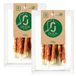 브리더랩 제로팩 오리껌말이 100g x 2개 ZERO PACK