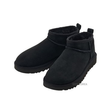 UGG [어그] FW24 여성 클래식 울트라 미니부츠 1116109 BLACK