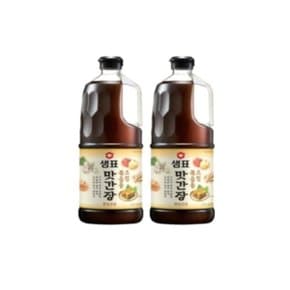 샘표식품 샘표 맛간장 조림볶음용 1.7L x 2개