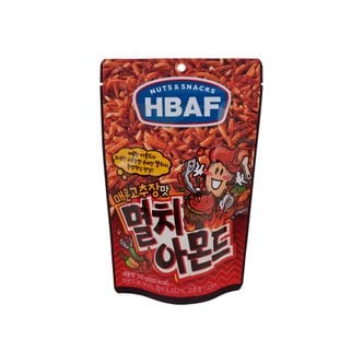  HBAF 매운고추장 멸치아몬드 100g