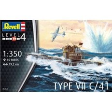 RV5154  1/350 German Submarine Type VII C/41