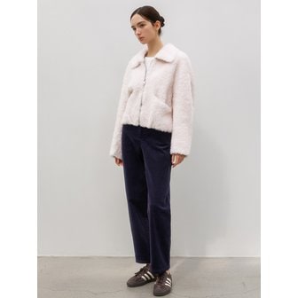 쥬아르 기모 코듀로이 밴딩 텐션 스트레이트 팬츠_3color