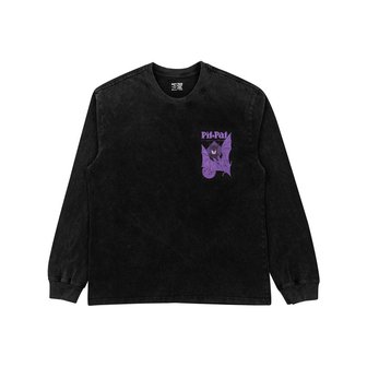 네이비팀 Pif-Pat 피그먼트 다잉 롱 티셔츠