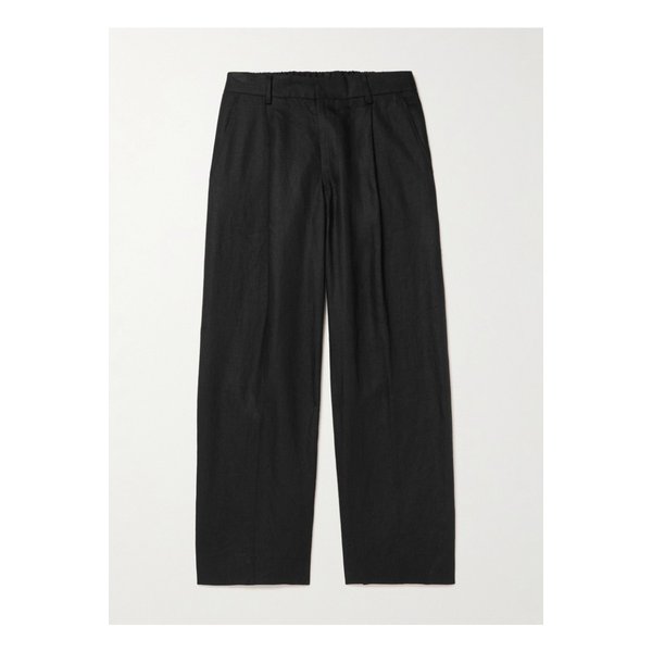 NN.07 Kay 1454 스트레이트 레그 플리츠 리넨 팬츠 46376663162842821