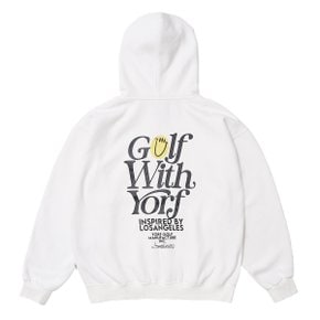 후드집업 피그먼트 다잉 글로리 화이트 YORF HOODIE ZIPUP PIGMENT DYEING GLORY WHITE