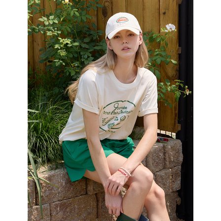 르스튜디오 BREAD DESSERT NAYEOM T-SHIRT CREAM