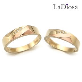 14K 커플링 세트 G14G2-4420OR 남녀한쌍