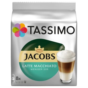  Tassimo 타시모 야콥스 라떼 마끼아또 8캡슐 236g